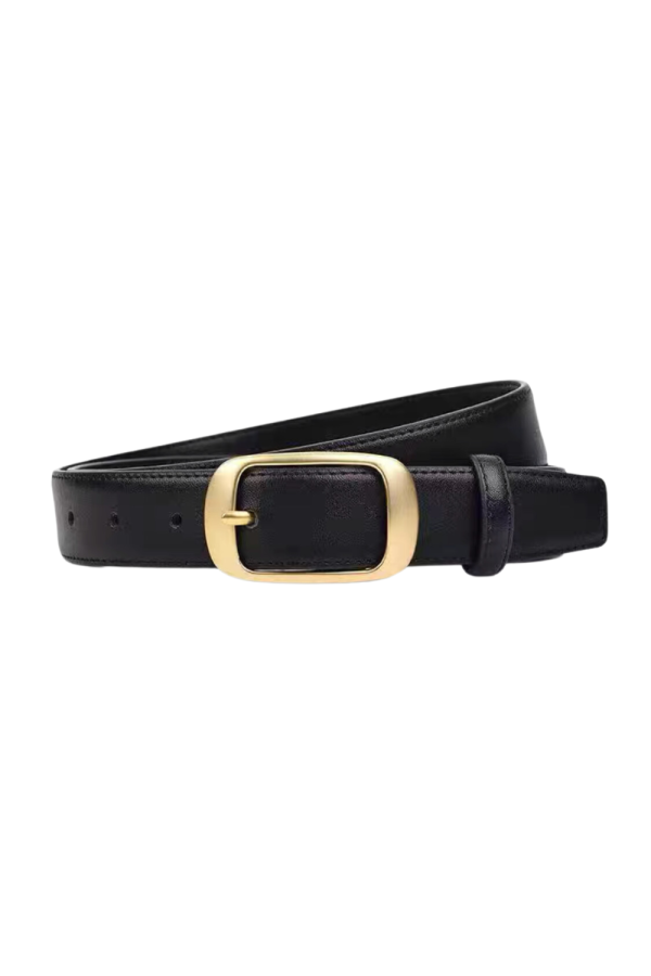 Sapphire' Classic Buckle Narrow Belt (6 Colors)